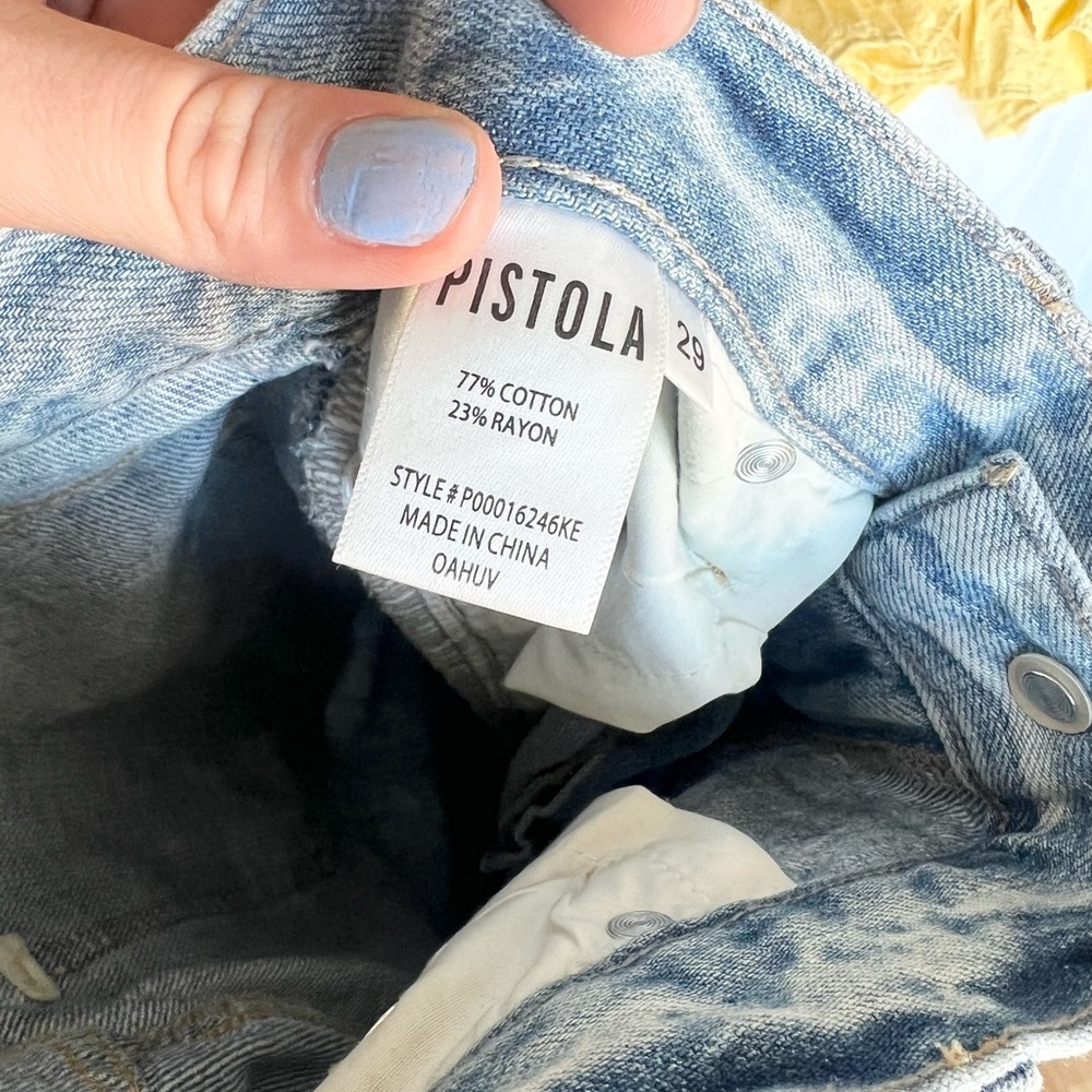 Pistola Light Blue Denim Jeans - Picture 6 of 6